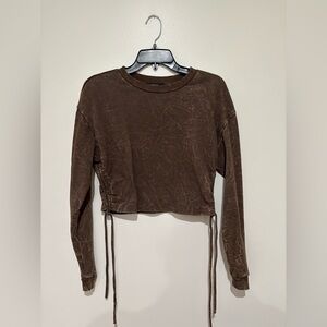 Forever 21 Brown long sleeve top